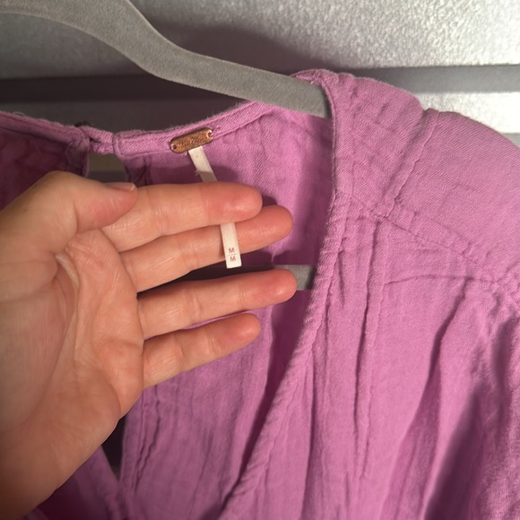 Free People Free est So Lively Mini Romper, Size M - Picture 5 of 6